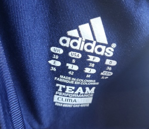 Pantaloncini Adidas donna blu performance palestra passeggio jogging taglia S