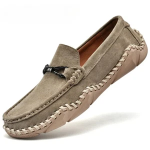 Moda Zapatos Informales Para Hombre Mocasines Mocasines Transpirables Antideslizantes Zapatos para Conducir - Imagen 1 de 24