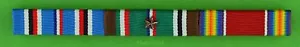 3 Bandleiste Zweiter Weltkrieg Europakampagne - ETO mit Kampagne/Battle Star - 2. Weltkrieg - Bild 1 von 1
