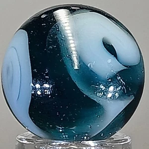 Vintage Swirl Marmor 0,59 cm fast neuwertig Kombiversand  - Bild 1 von 12