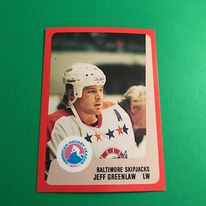 1988-89 ProCards Hockey - Jeff Greenlaw - Baltimore Skipjacks AHL (NM)