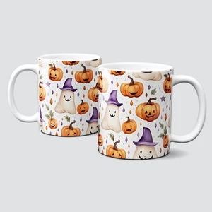 oh-cuptastic-Tasse-Kaffeetasse-Herbst-Halloween-Geister-süße Geister- LT-506 - Bild 1 von 1