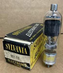 SYLVANIA 6011-710 YGN TUBO DI TIRATRON TUBO ELETTRONICO MADE IN USA - Foto 1 di 5
