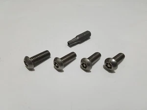 HONDA SECURITY Lujo Antirrobo Placa Automática Tornillos Pernos de Acero Inoxidable - Imagen 1 de 2