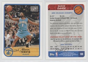 2003-04 Bazooka Baron Davis #130