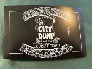 VINTAGE ST PETE BEACH THE CITY DUMP TOURIST TRAP FLORIDA  POSTCARD  - Picture 1 of 1