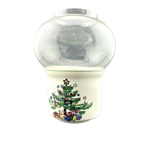 Christmas Candle Holder With Glass Globe Nikki Japan - Picture 1 of 4