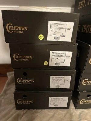 Chippewa 8" Waterproof Insulated Steel Toe Men's Logger Boot, 11 US - Brown - Image 1 of 3