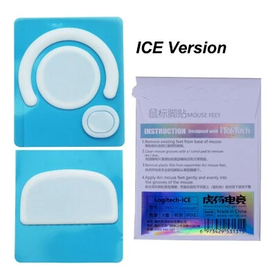 Tiger Gaming ICE Version Arc Mouse Feet Skates for Logitech G Pro X Superlight - image 1 of 4