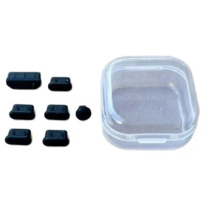 Silicone Anti Dust Plug Cover Set For Mac mini M4/M4 pro 2024 Computer - Picture 1 of 8
