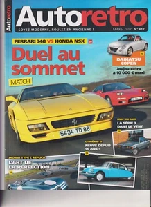 AUTO RETRO N°417 DAIHATSU COPEN / BMW 3231 BAUR  / CITROEN ID 19 / JAGUAR TYPE C - Imagen 1 de 2