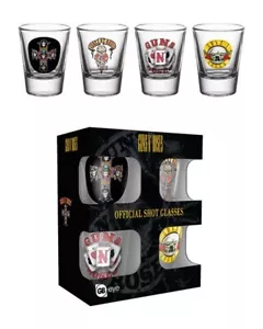 Guns n Roses Shot Shooter 60ml Glasses - Picture 1 of 1
