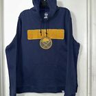 Buffalo Sabers Majestic Men?S Size Large Blue Hoodie New With Tags