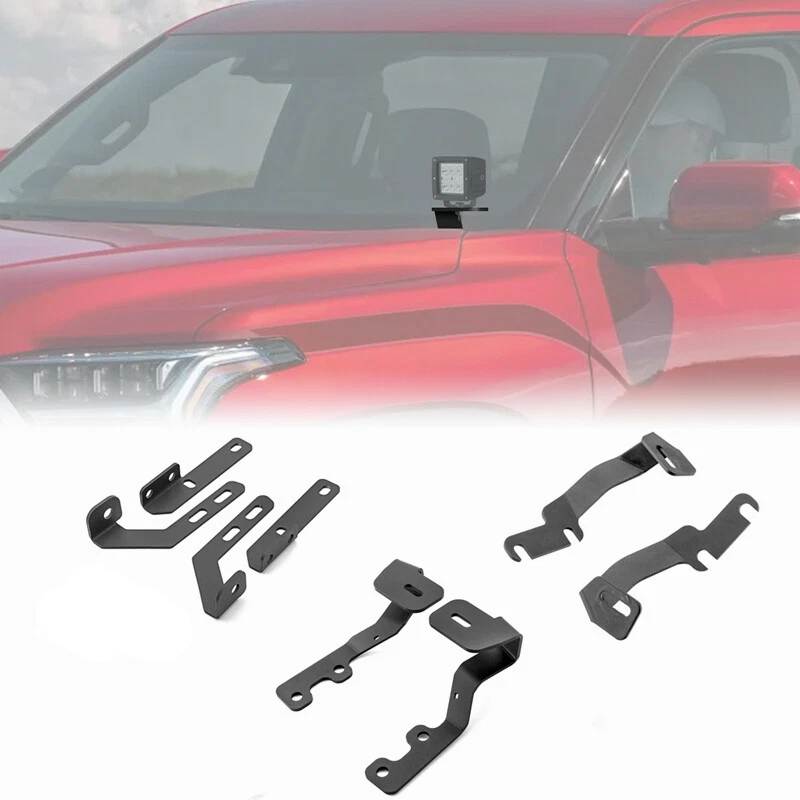 Para Toyota Tundra 2000-2021 2022 2023 2024, Luz de zanja LED Pod Soportes Foto 1 de 1