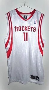 Authentic Yao Ming Houston Rockets #11 Adidas Home White Jersey 44 Large L - Picture 1 of 4