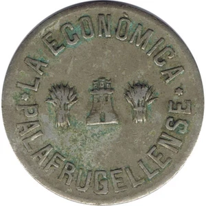 5 PESETAS FICHA COOPERATIVA LA ECONOMICA PALAFRUGELLENSE - Picture 1 of 2