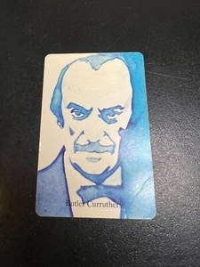 1972 WhoDunIt Original Replacement Suspect Playing Card - Butler Curruthers - Picture 1 of 2