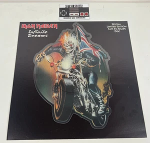 Iron Maiden Infinite Dreams Vinyl Special Limited Edition Cut To Shape Disc 1989 - Picture 1 of 6