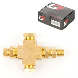 Adapter Verteiler Öldrucksensor Öltemperatur 1/8"-27NPT 1/4"-18NPT für VOLVO - Picture 1 of 8