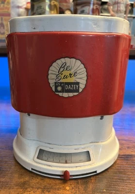 Escala de comida Dazey vintage de los años 50 "Be Sure Its A Dazey" St. Louis, MO Foto 1 de 4