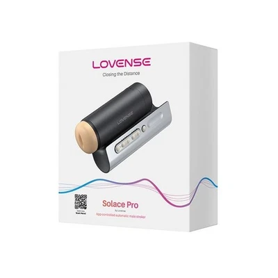 NOVO Masturbador Lovense Solace Pro Thrusting - Preto FRETE GRÁTIS - Imagem 1 de 4
