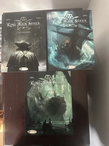 Long John Silver Vols 1 2 3 Cinebook GNs Dorison Lauffray - Picture 1 of 2