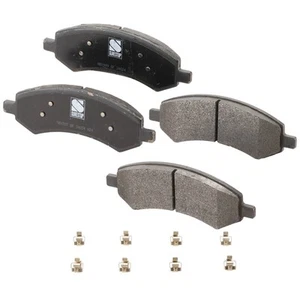 Front Brake Pad Set For 2011-2018 Ram 1500 04-10 Dodge Dakota Mitsubishi Raider - Picture 1 of 6