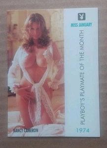 1991 Vtg Playboy Nancy Cameron Miss January 1974 Card#63 - Picture 1 of 2