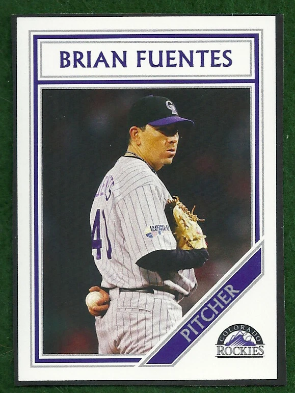 BRIAN FUENTES COLORADO ROCKIES HIGH QUALITY FRIDGE MAGNET!! - Image 1 of 1