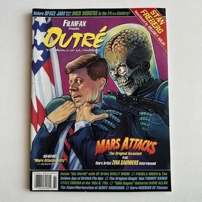 FILMFAX Presents OUTRE Vol. 1 #7 Wally Wood GERRY ANDERSON Mars Attacks BIKERS - Image 1 of 4