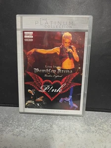 P!Nk: Live from Wembley Arena, London, England (DVD) Very Good, Region 0 - Imagen 1 de 5