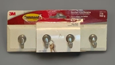 Llavero decorativo 3M Command 4 ganchos Foto 1 de 4