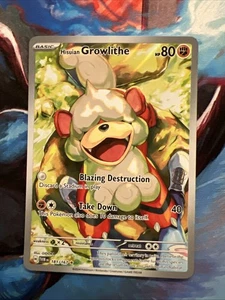 Pokémon TCG - Hisuian Growlithe 181/167 Twilight Masquerade Illus. Selten, EN, NM+ - Bild 1 von 2