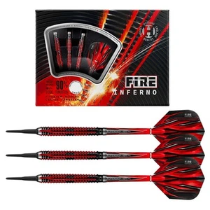 Fire Inferno 90% Tungsten Soft Tip Darts (20) - Picture 1 of 5