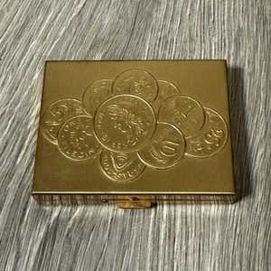 Seltenes antikes Zell Stach Etui Münze Gold Carry All Money Holder - Bild 1 von 8