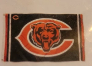 Neu Chicago Bears Doppel Logo NFL Flagge Heckklappe Banner 36" x 60" (3' x 5') - Bild 1 von 8