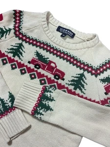 Kiel James Patrick Cozy Cabin Kids Christmas Truck Sweater 10 Holiday Unisex - Picture 1 of 10