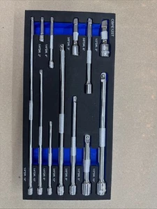 Cornwell Tools 12 Piece 1/4” 3/8” 1/2” Drive Extension Set CBPE12ST NICE - Foto 1 di 4