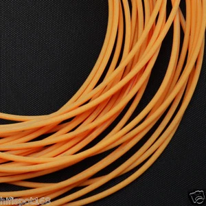 Orange 11M PTFE Tube Pipe iD_1mm OD_2mm  for 3D printer MADE FROM TFLON - Picture 1 of 1