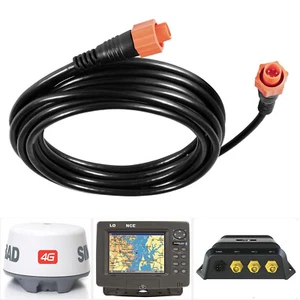 For Lowrance Ethernet Cable Cat6 15-Feet Black Finish,High-Speed,Plug and Play - Picture 1 of 11