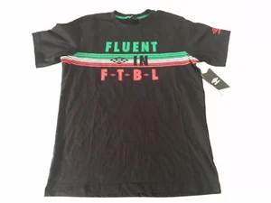 Nueva con etiquetas Camiseta de Fútbol Umbro para Hombre Mediana Negra Fluida en FTBL - Imagen 1 de 7