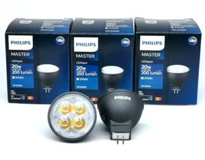 10pcs - Philips Master LED MR11 3.5W (20W) 2700K 24D GU4 12V Lamp Light Bulb - Picture 1 of 1