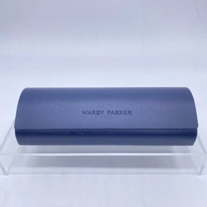Warby Parker Navy Blue Clamshell Eyeglasses Glasses Hard Case Pre-owned - Picture 1 of 5