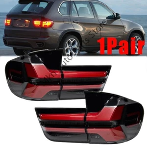 1Set For BMW X5 E70 2007-2013 DRL LED Rear Tail Light Brake Stop Lamp Red - Picture 1 of 20