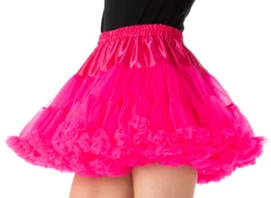 Pink Luxury TUTU Skirt Petticoat Fancy Dress Halloween Costume Fluffy - Picture 1 of 1