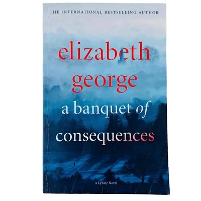 A Banquet Of Consequences by Elizabeth George Large Paperback Book #19 Inspector - image 1 of 4
