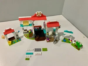 American Girl Mega Bloks Nicki’s Horse Stables - 80% complete - no figures - Picture 1 of 7