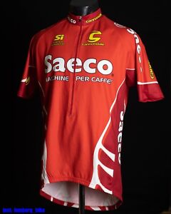 UCI Pro team Saeco 2001 Mario CIPOLLINI cycling jersey XL