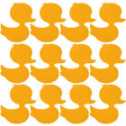 12x Niedliche Enten-Aufkleber für /Badewanne, gelb, Anti-Rutsch-Fäden