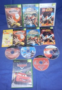 Xbox; Avatar The Last Airbender, Harry Potter Quidditch, Lego Star Wars, Autos, sehr guter Zustand - Bild 1 von 5